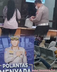 Program Polantas MenyapaSamsat Selatan Terima Apresiasi dari Masyarakat. pelayanan  Cepat dan Transparan