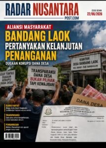 Aliansi Masyarakat Bandang Laok Pertanyakan Kelanjutan Penanganan Dugaan Korupsi Dana Desa