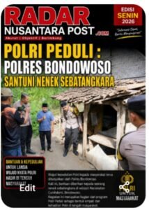 Polri Peduli : Polres Bondowoso Santuni Nenek Sebatangkara
