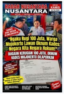 Ngaku Rugi 100 Juta, Warga Mojokerto Lawan Oknum Kades: Negara Kita Negara Hukum!*