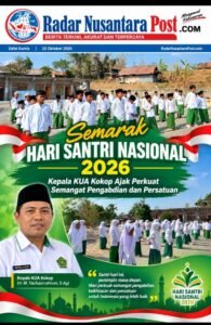 Semarak Hari Santri Nasional 2026, Kepala KUA Kokop Ajak Perkuat Semangat Pengabdian dan Persatuan